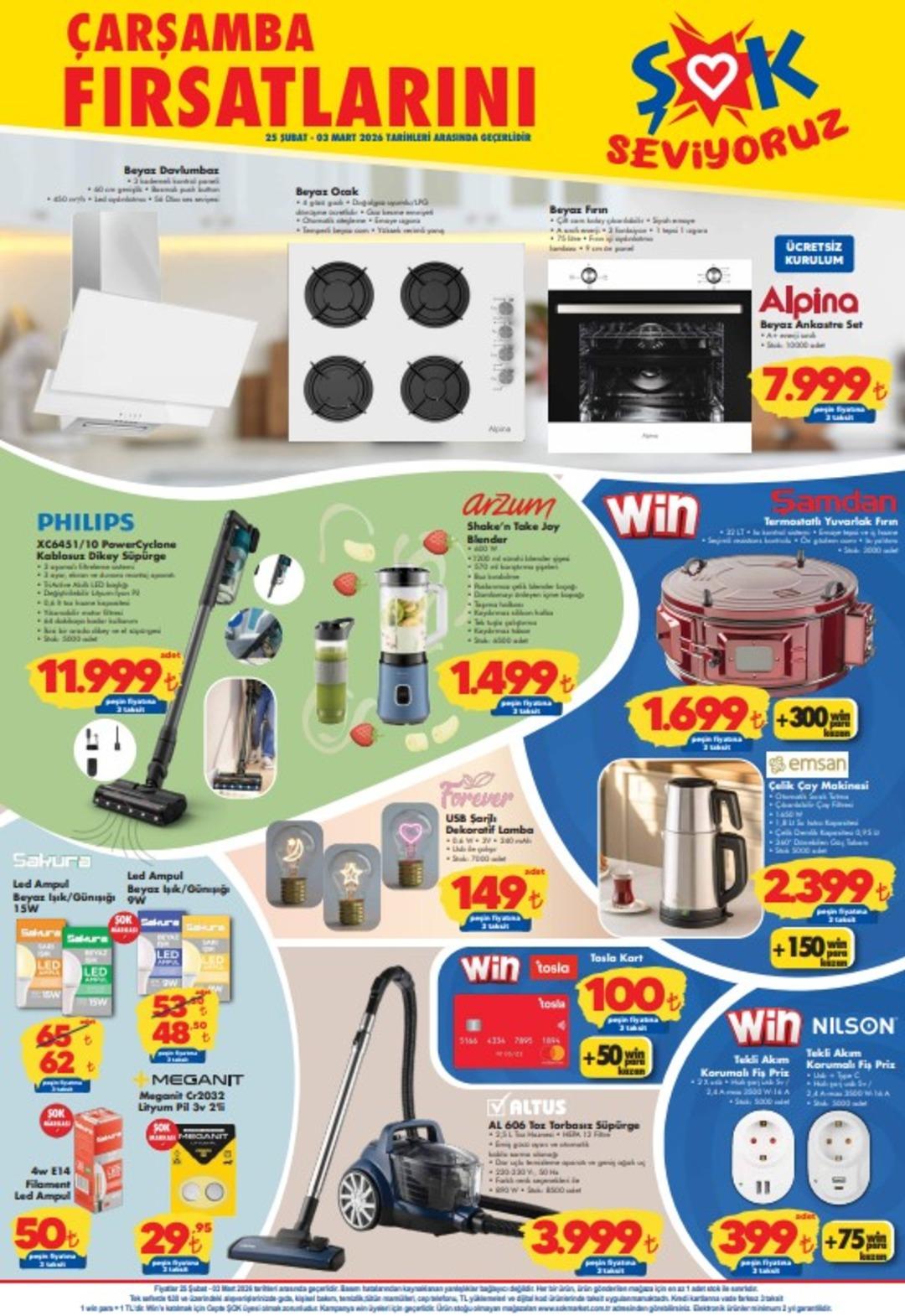 ŞOK a Tommy Hillfiger kol saatleri geliyor! 25 Şubat 2026 ŞOK aktüel katalog yayınlandı! 3