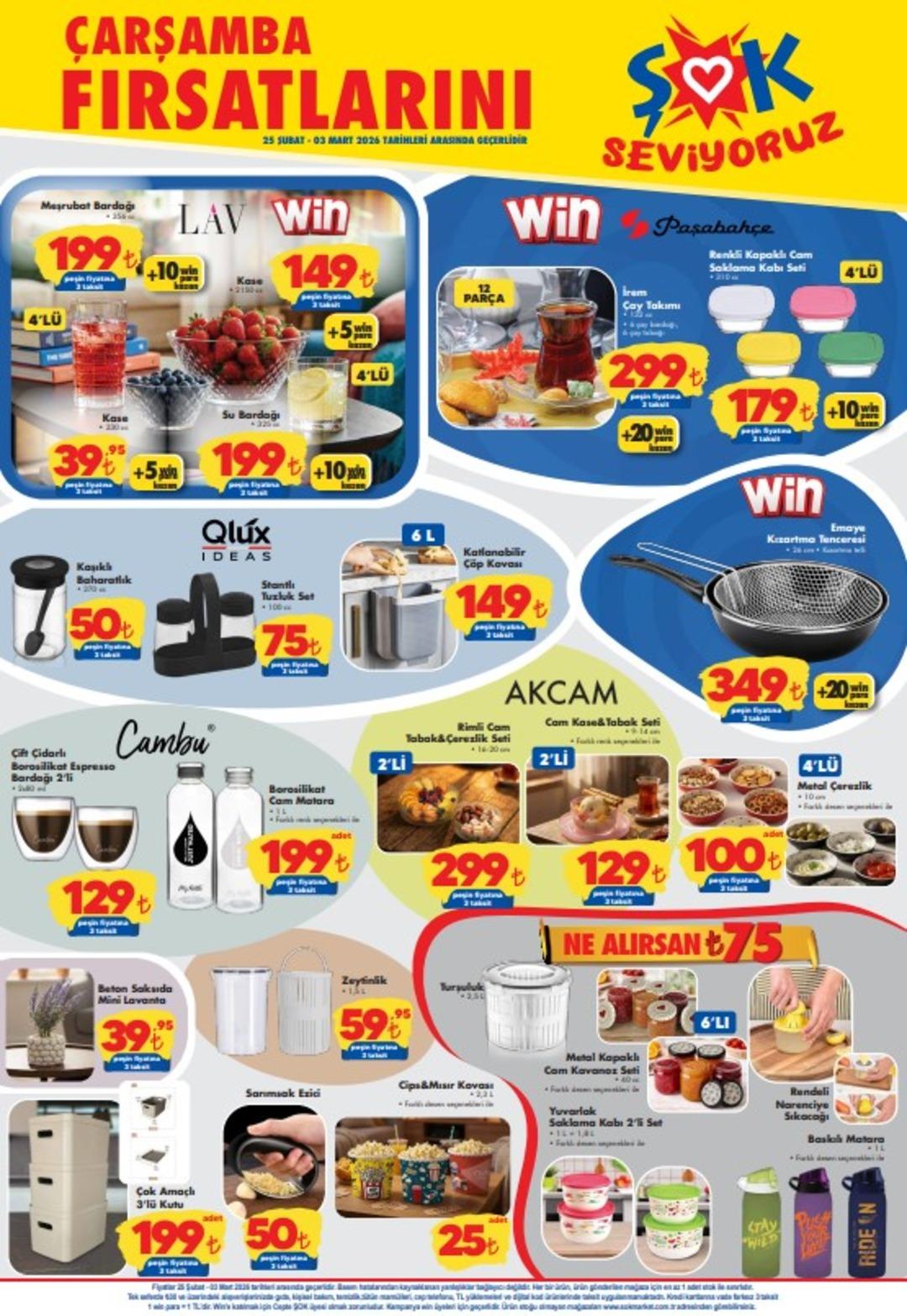 ŞOK a Tommy Hillfiger kol saatleri geliyor! 25 Şubat 2026 ŞOK aktüel katalog yayınlandı! 4