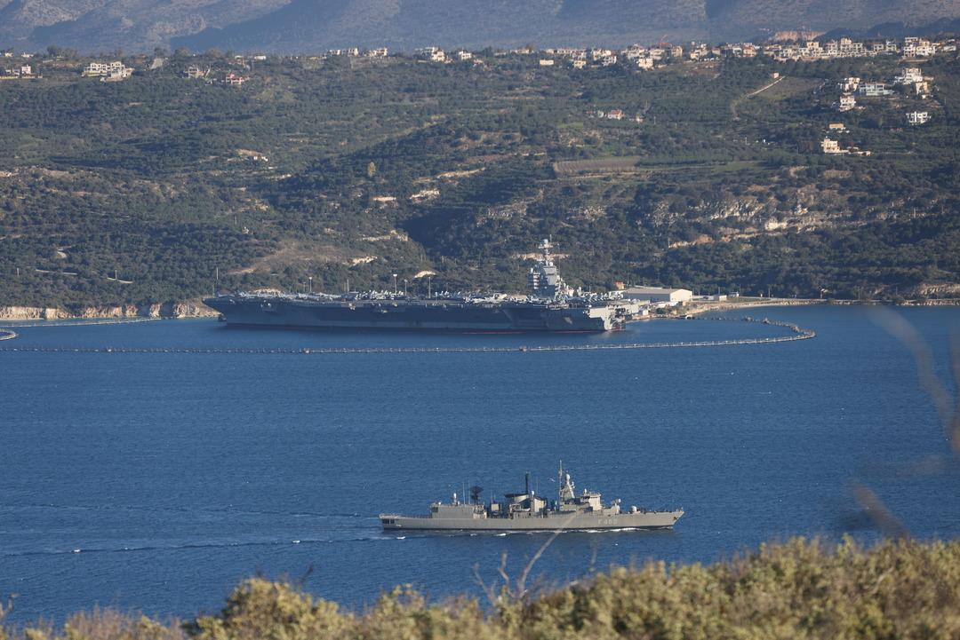 Trump, İran saldırısı i&ccedil;in g&ouml;ndermişti! USS Gerald R. Ford u&ccedil;ak gemisinde  tuvalet  krizi 7