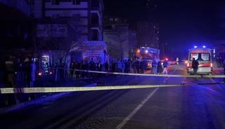 Samsun'da &ccedil;atı katı alev alev yandı: 1 yaralı