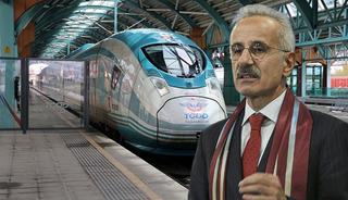 Hızlı tren geliyor: Bakan Uraloğlu '2 il arası 2 saate d&uuml;şecek' deyip duyurdu