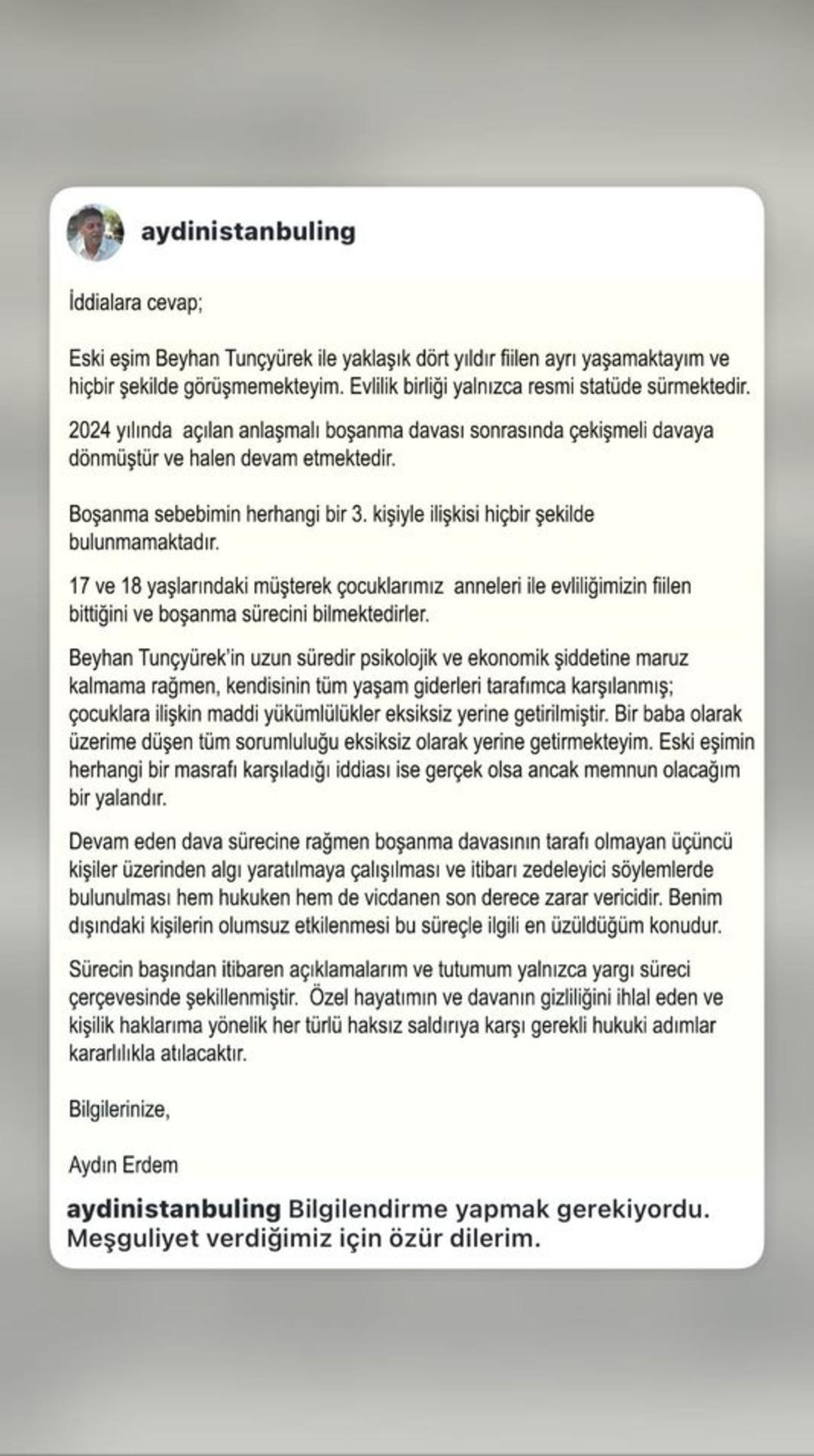 50 milyonluk aldatma davası g&uuml;ndeme geldi! Dolunay Soysert ile yasak aşk iddialarına iş insanı Aydın Erdem den jet a&ccedil;ıklama  3