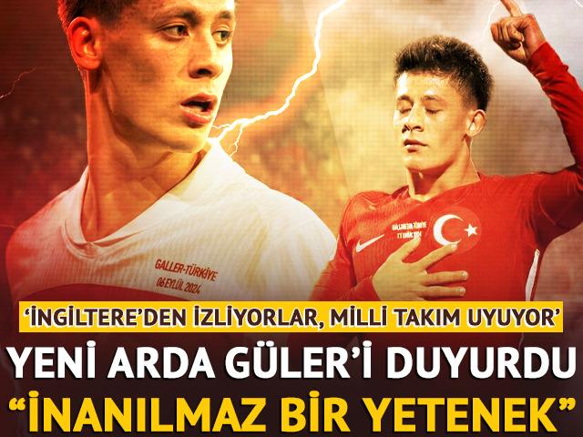 T&uuml;rk futbolunda 'Yeni Arda G&uuml;ler' heyecanı! "Avrupa peşinde, Milli Takım uyuyor!"