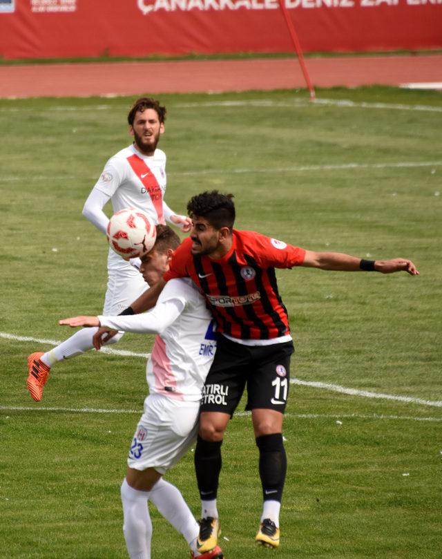 Çanakkale Dardanel - Orhangazi Belediyespor: 0-2