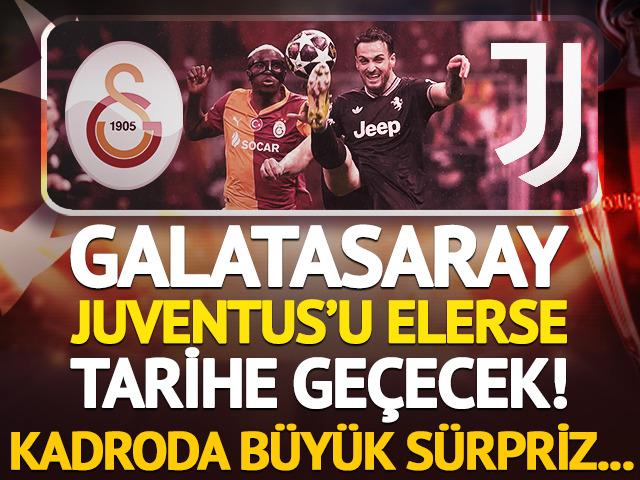 Galatasaray, Juventus deplasmanında tarih yazmaya &ccedil;ıkıyor! Dev ma&ccedil;ın muhtemel 11'leri, tur ihtimalleri ve 12 yıllık hasret...