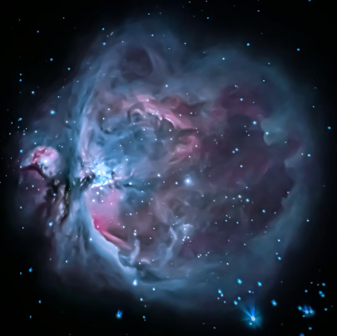 Bitlis te Orion Bulutsusu! Kuzey Işıkları gibi görüntü: Çıplak gözle uzay seyri 2