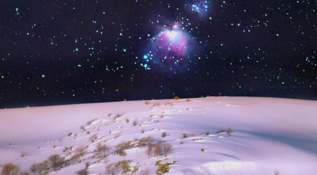 Bitlis te Orion Bulutsusu! Kuzey Işıkları gibi görüntü: Çıplak gözle uzay seyri 1