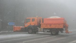 D-100 kara yolunun Bolu Dağı geçişinde kar başladı