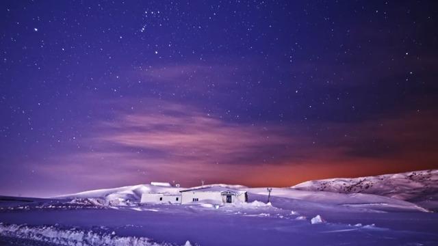 Bitlis'te Orion Bulutsusu! Kuzey Işıkları gibi görüntü: Çıplak gözle uzay seyri