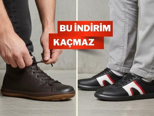 CAMPER erkek ayakkabılarda b&uuml;y&uuml;k fırsat var!