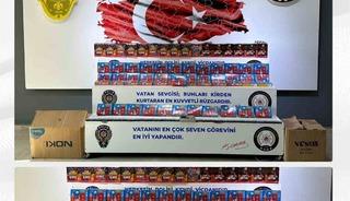 Erzurum&rsquo;da polis ve zabıtadan piroteknik operasyon
