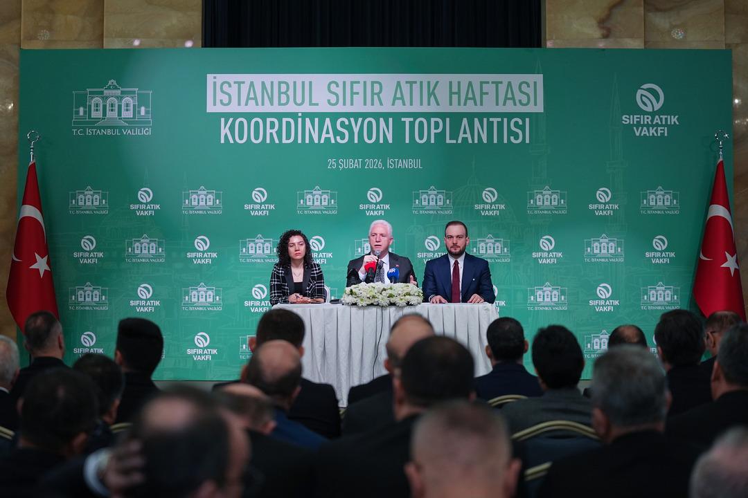Fatih te "İstanbul Sıfır Atık Haftası Koordinasyon Toplantısı" yapıldı 2