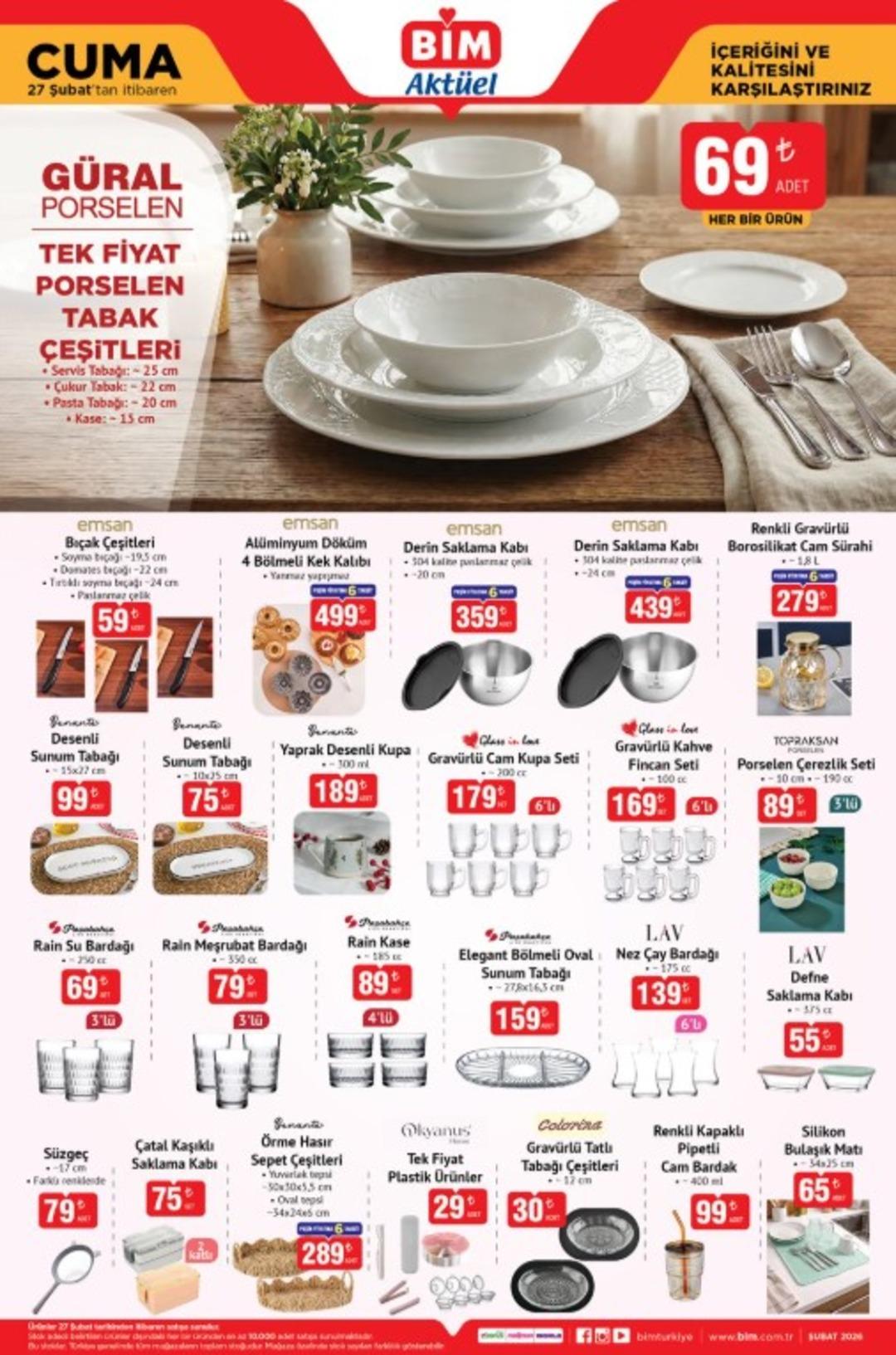 BİM e Philips tam otomatik kahve makinesi geliyor! 27 Şubat 2026 BİM katalog yayınlandı! 2