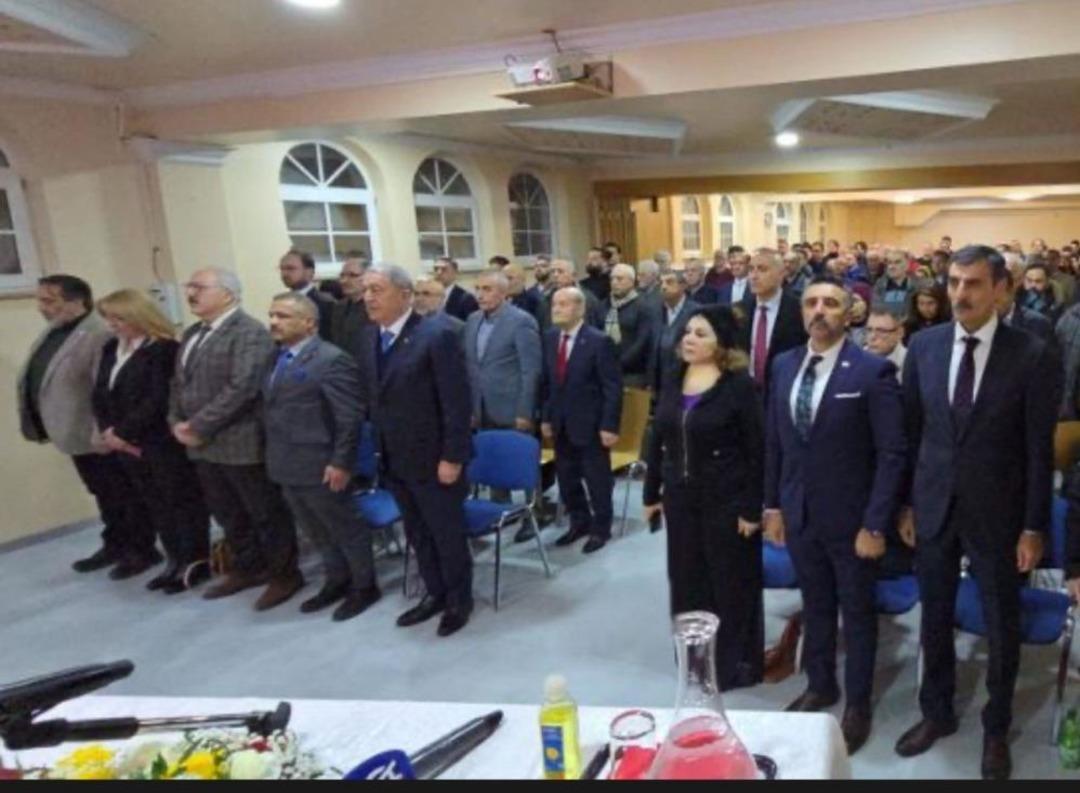 AK Parti Vekili Hulusi Akar dan AKİB y&ouml;netimine teşekk&uuml;r 2