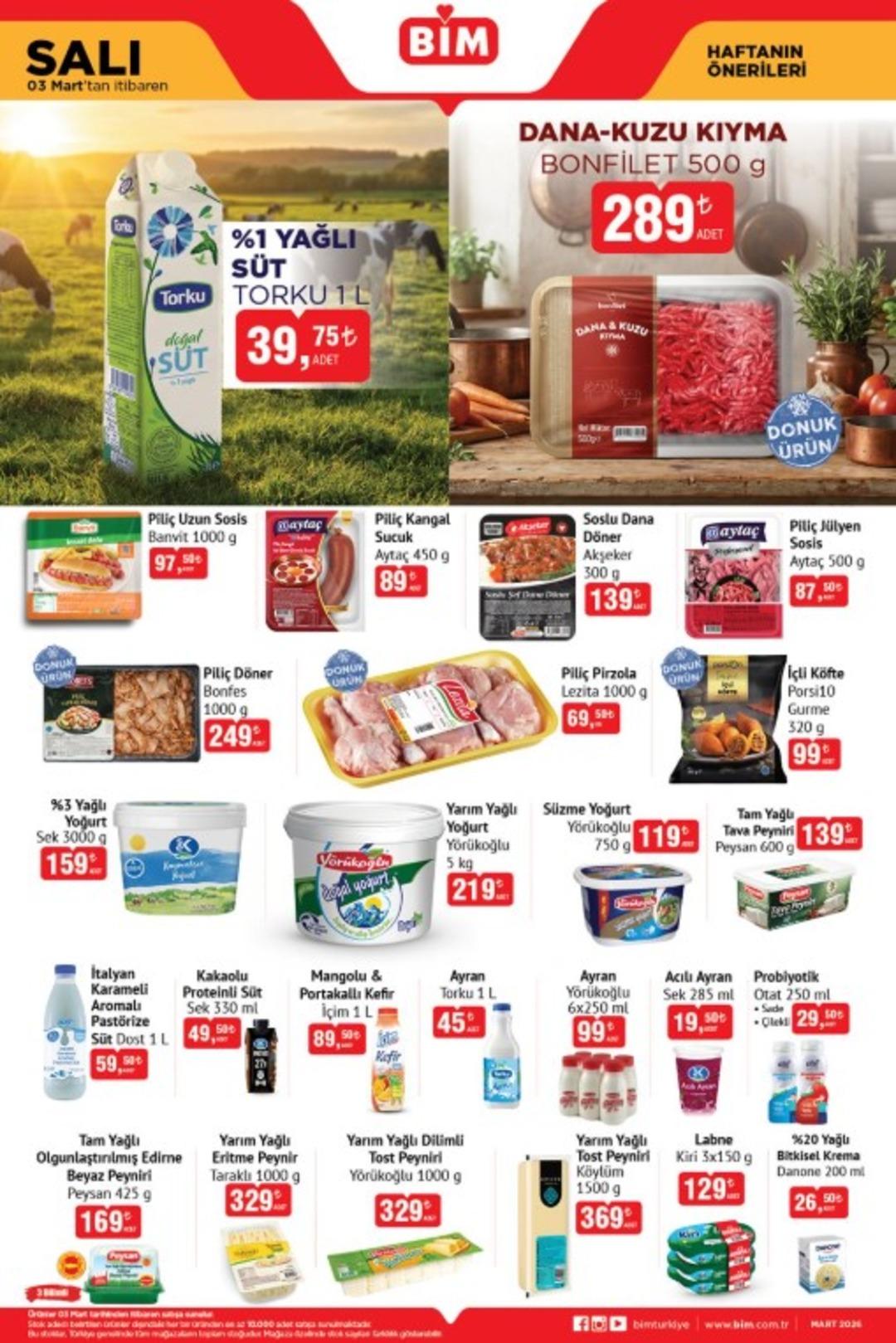 3 Mart 2026 BİM Aktüel haftanın önerileri kataloğu yayınlandı!  2