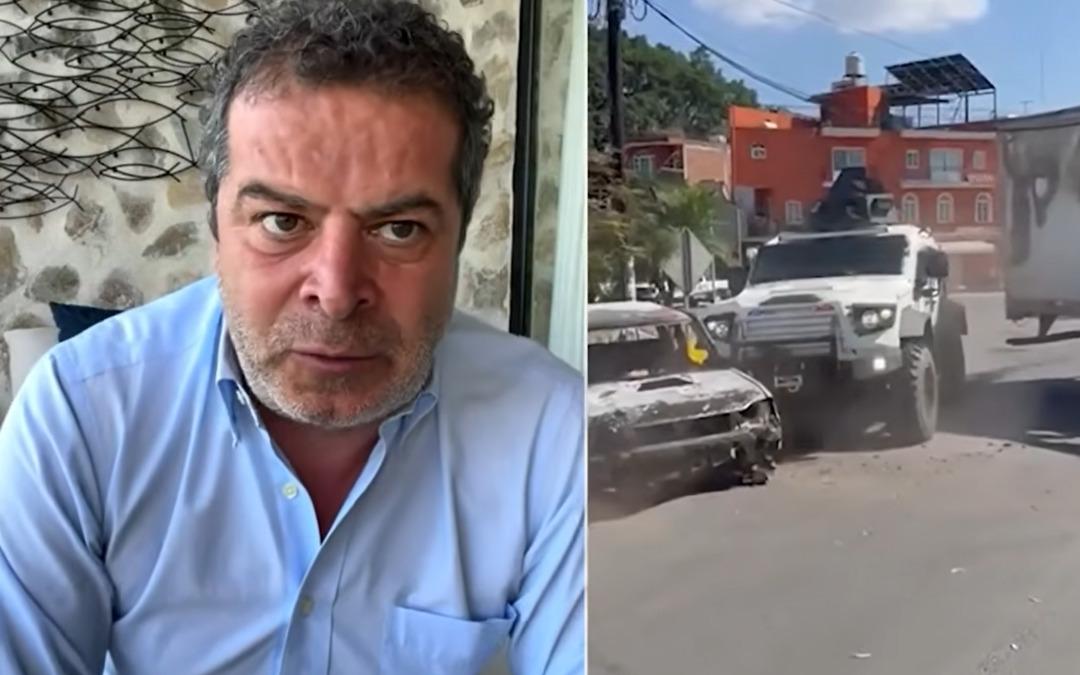 C&uuml;neyt &Ouml;zdemir, mahsur kaldığı Meksika dan ayrıldı: "Bizi kartele hedef g&ouml;steriyordu" 1