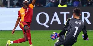 Tarihi ma&ccedil;ta Galatasaray Juventus'u elemeyi başardı! 