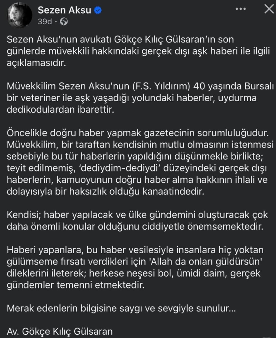 Sezen Aksu dan 40 yaşındaki sevgili iddialarına yanıt! "Allah da sizi g&uuml;ld&uuml;rs&uuml;n" 2