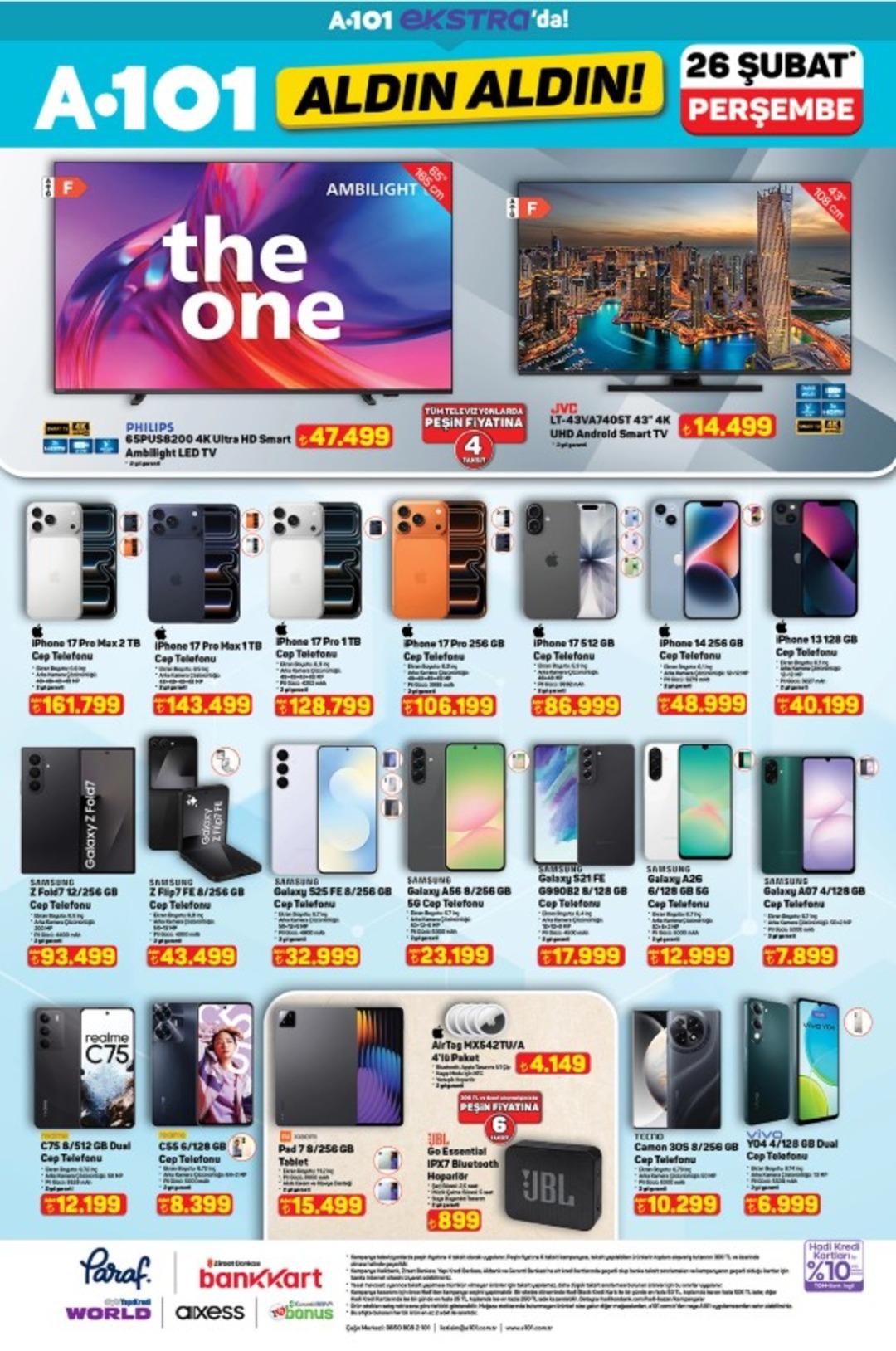 A101 e Columbia mont çeşitleri geliyor! 26 Şubat  2026 A101 katalog yayınlandı! 5