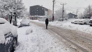 Malatya'nın Doğanşehir ilçesinde eğitime kar engeli