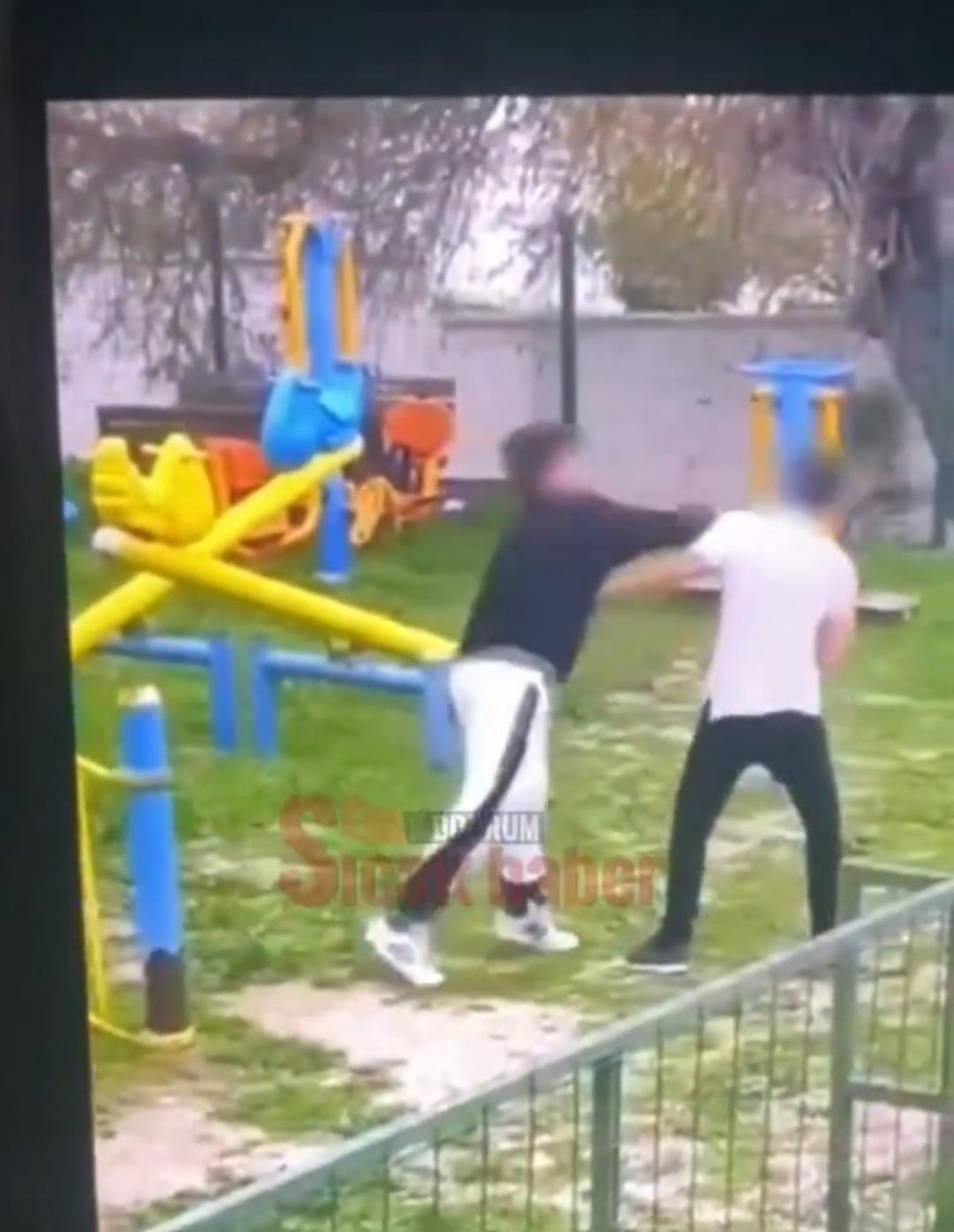 Yer: Bodrum... Otizmli akranını evire çevire dövdü: O anlar kamerada! 3