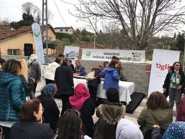 Üsküdar’da tohum takas şenliği gerçekleşti