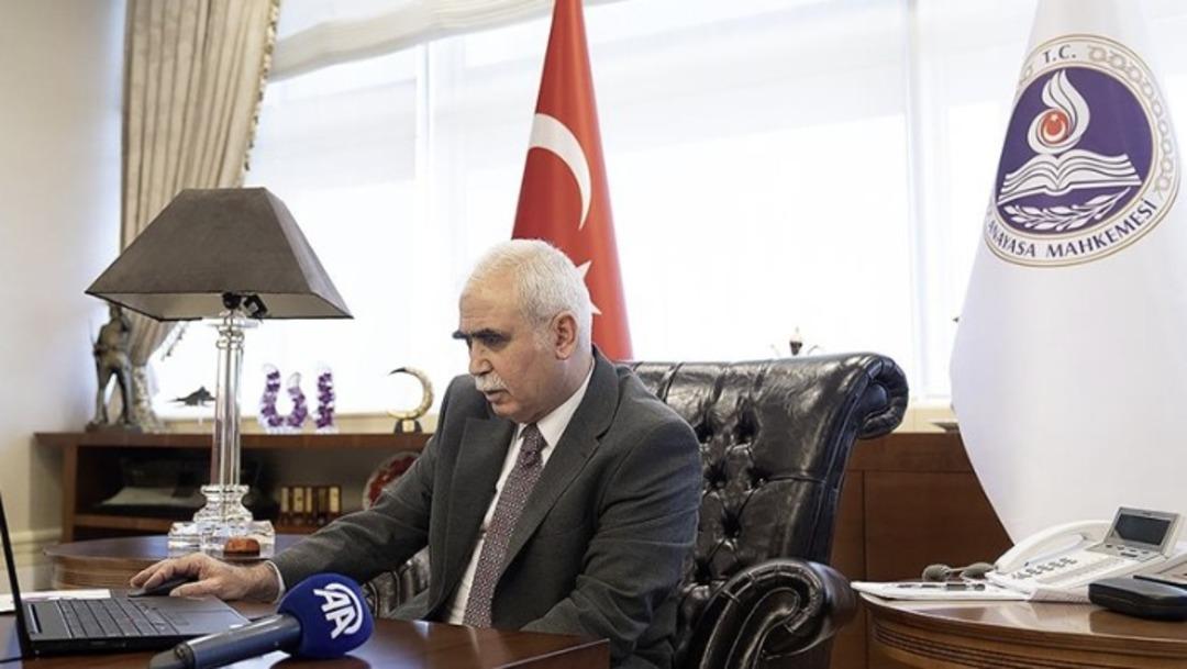 Anayasa Mahkemesi Başkanı &Ouml;zkaya dan  HDP kapatma davası  a&ccedil;ıklaması 1