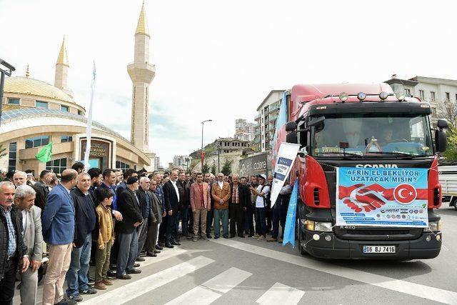 Mamak’tan Afrin’e yardım eli