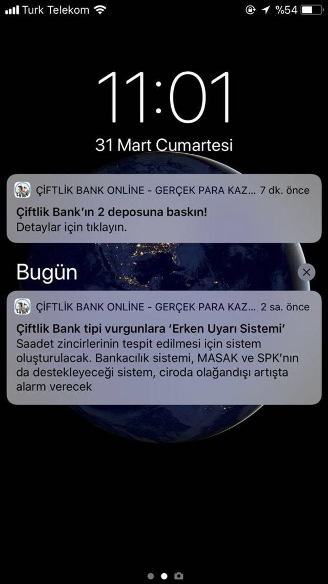 Çiftlik Bank tan üyelerine şok mesaj! Dalga geçer gibi mesaj attılar 1