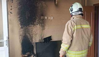 Mardin&rsquo;de ev yangını