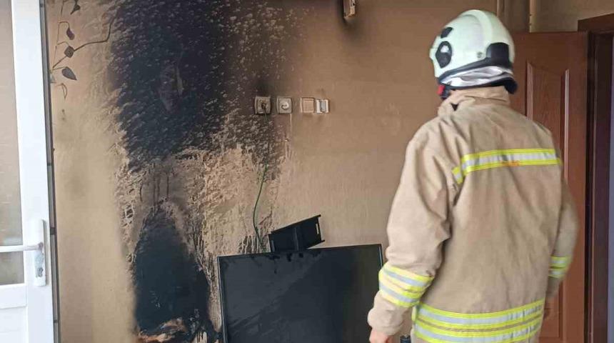 Mardin&rsquo;de ev yangını