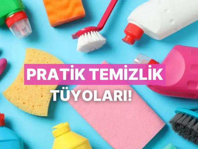 Temizlikle sabrı sınananlar buraya! En pratik temizlik t&uuml;yoları 