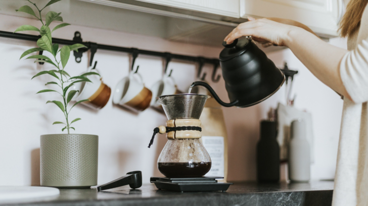 Kahve k&ouml;şen evin neresinde konumlanıyor? 