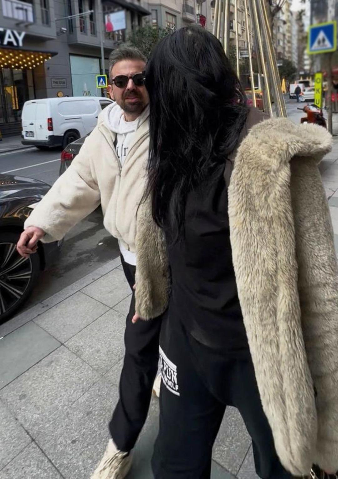 Boşanma davası a&ccedil;ıldı! Tuğ&ccedil;e Tayfur ile Muhammet Aydın arasında sokak ortasında  aldatma  kavgası 2