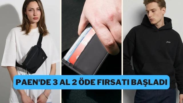Konfor ve stil bir arada: PAEN'de 3 al 2 öde kampanyası başladı!