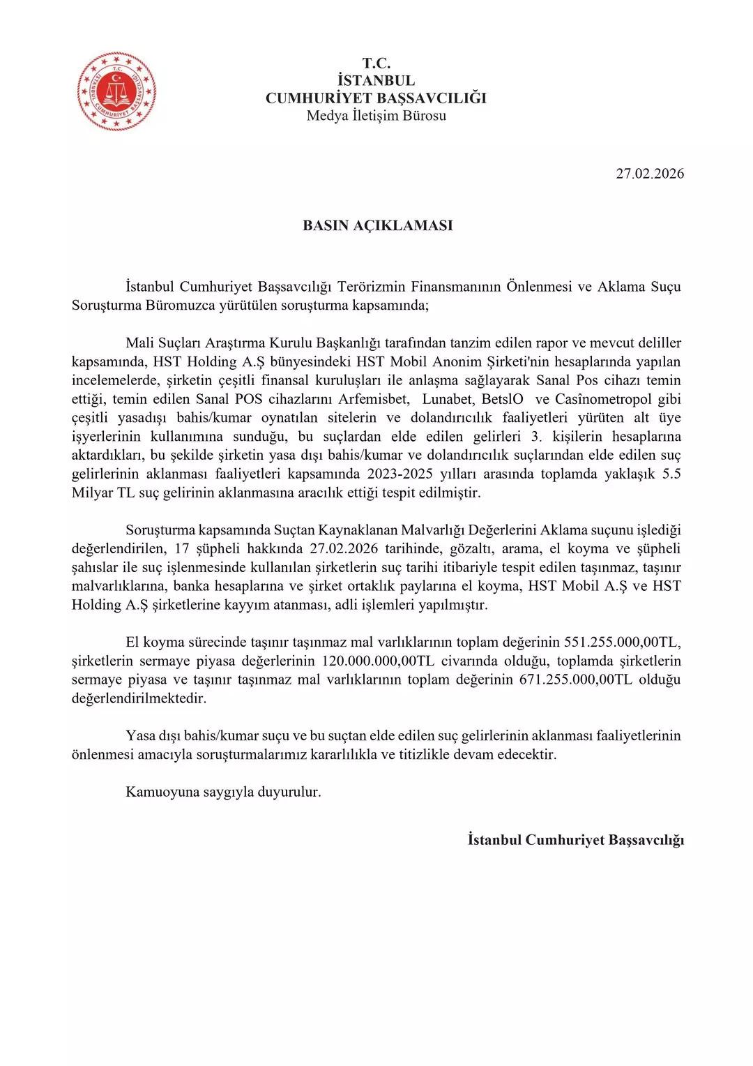 Yasa dışı bahis operasyonu! Bir şirkete kayyum atandı 1