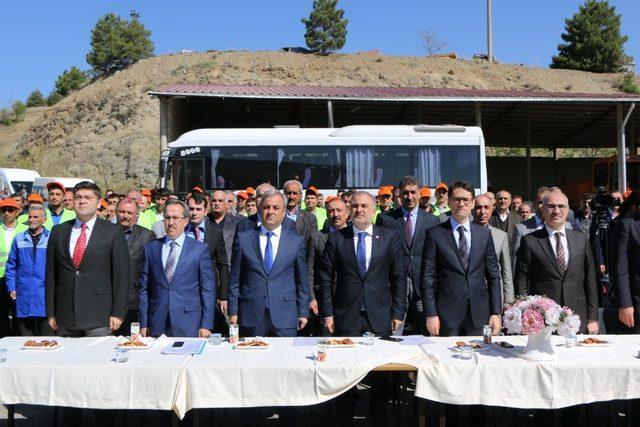 Elazığ’da kadroya geçen 179 işçi, iş başı yaptı