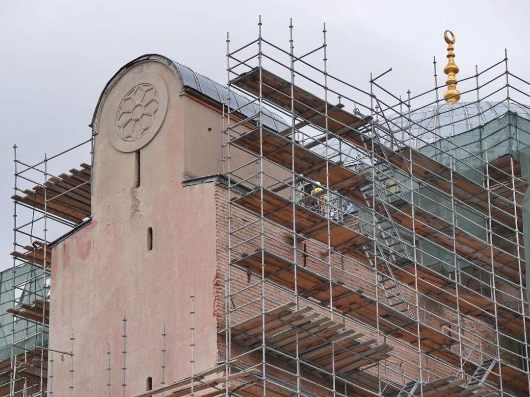 Ayasofya da Cumhuriyet tarihinin en kapsamlı restorasyonu! Bakan Ersoy a&ccedil;ıkladı: S&uuml;re&ccedil; devam ediyor 2