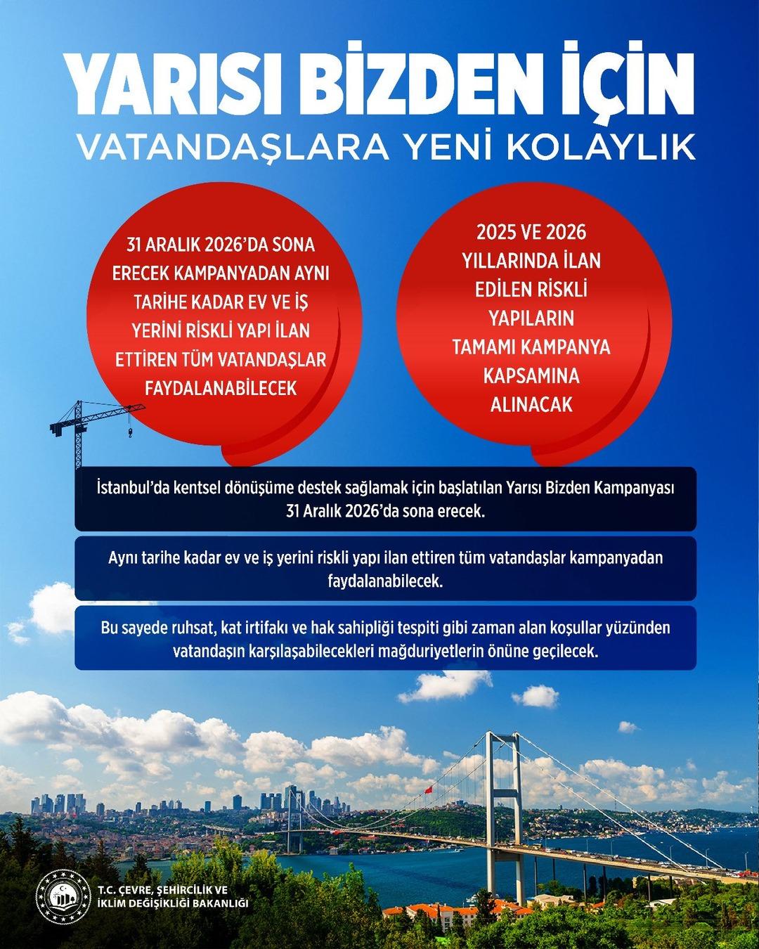 Resmi Gazete&rsquo;de yayımlandı! "Yarısı Bizden" kampanyasında kapsam genişledi 4