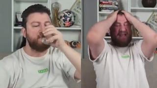 Galatasaray'ın Liverpool ile eşleştiğini görünce panikten orucunu bozdu! Canlı yayında ilginç anlar...