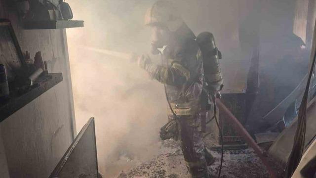 Fethiye’de ev yangını