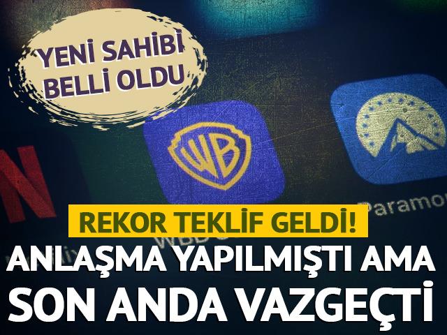 Netflix, Warner Bros.'u satın almaktan vazge&ccedil;ti!