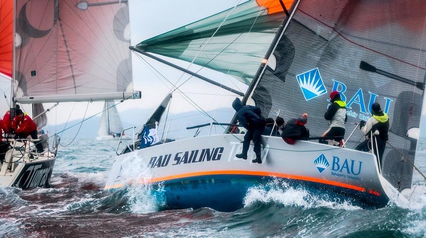 BAU Sailing Takımı, Campus Cup'ta t&uuml;m kupaları topladı