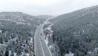 &Ccedil;orum&rsquo;da kar yağışı etkili oluyor