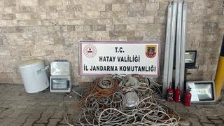 Hatay'da hırsızlık şüphelisi 5 saatlik kamera görüntüsünün izlenmesiyle yakalandı