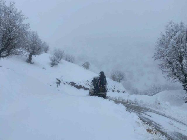 Batman&rsquo;da 115 yerleşim yerinin yolu kardan kapandı 1