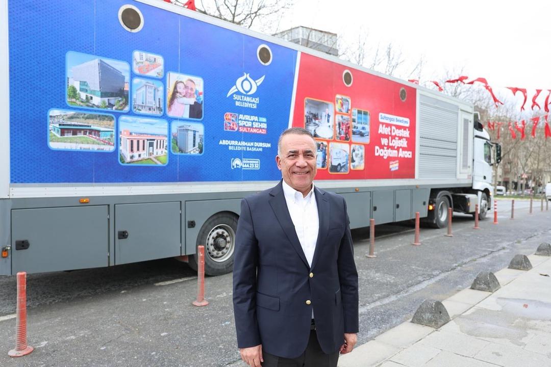 Afet Destek ve Lojistik Dağıtım Tırı&rsquo;nın rotası Balkanlar 2