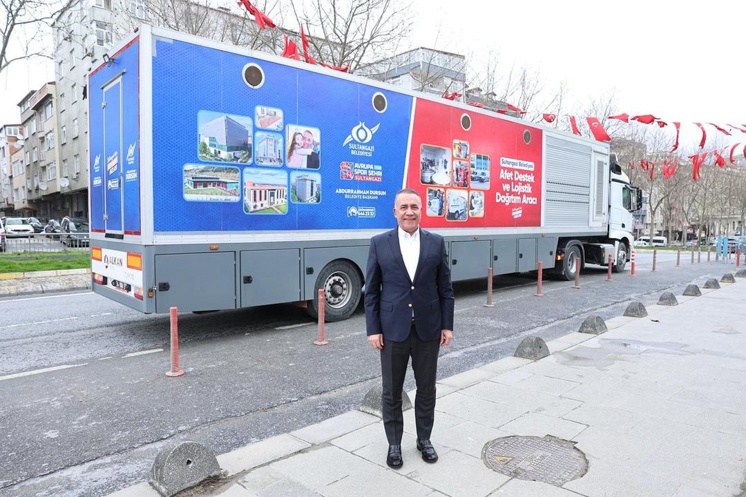 Afet Destek ve Lojistik Dağıtım Tırı&rsquo;nın rotası Balkanlar 3