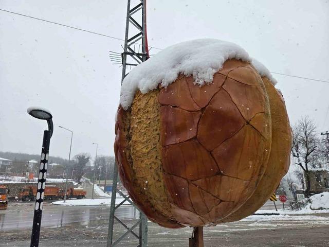 Samsun’da yüksek kesimler beyaza büründü 9