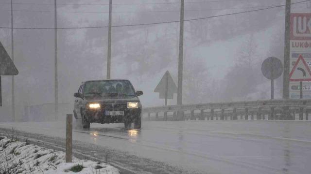Samsun’da yüksek kesimler beyaza büründü 6